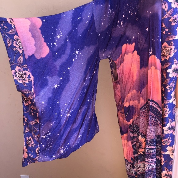 Spell Luna Short Robe ~ S/M - Picture 6 of 9